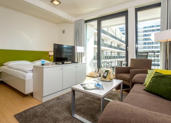 Carat Residenz - Apartment 36 mit Teilmeerblick